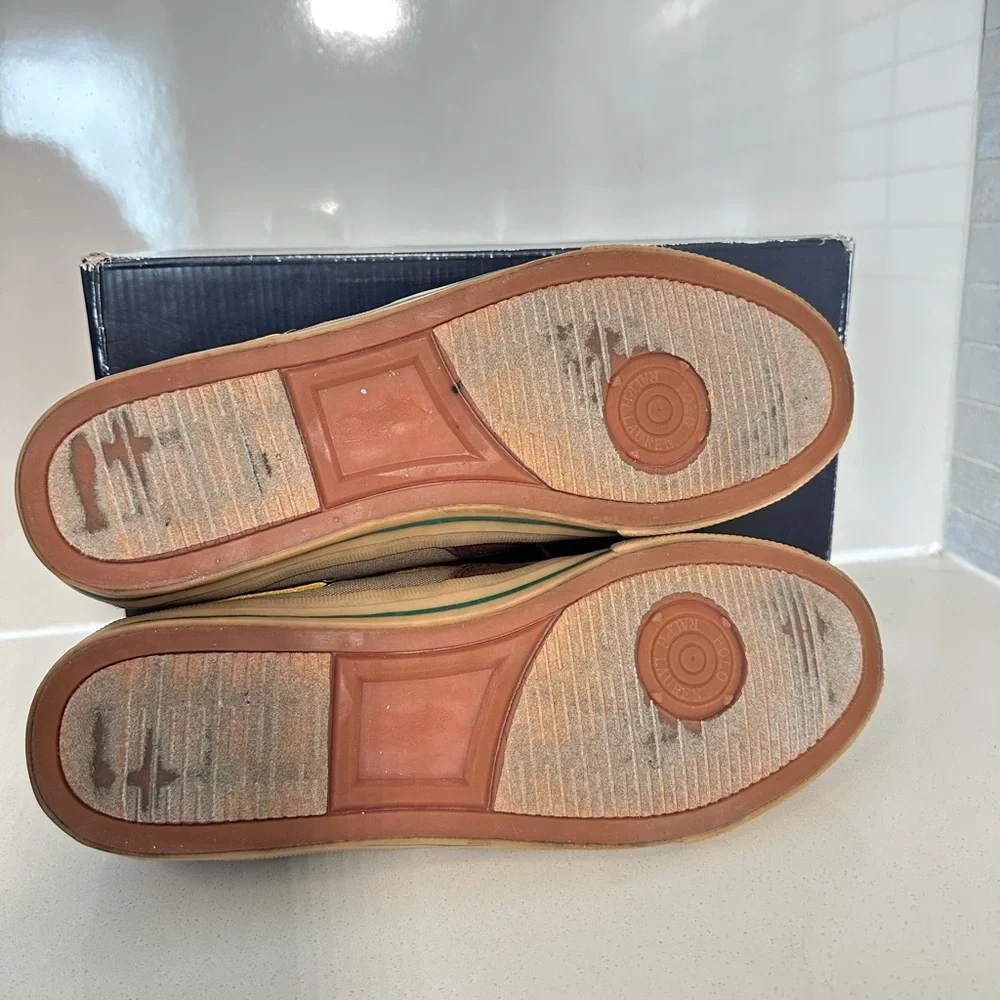#2742 Polo Ralph Lauren Vance Side Lace Men's Size 12D Casual Shoes Sneakers